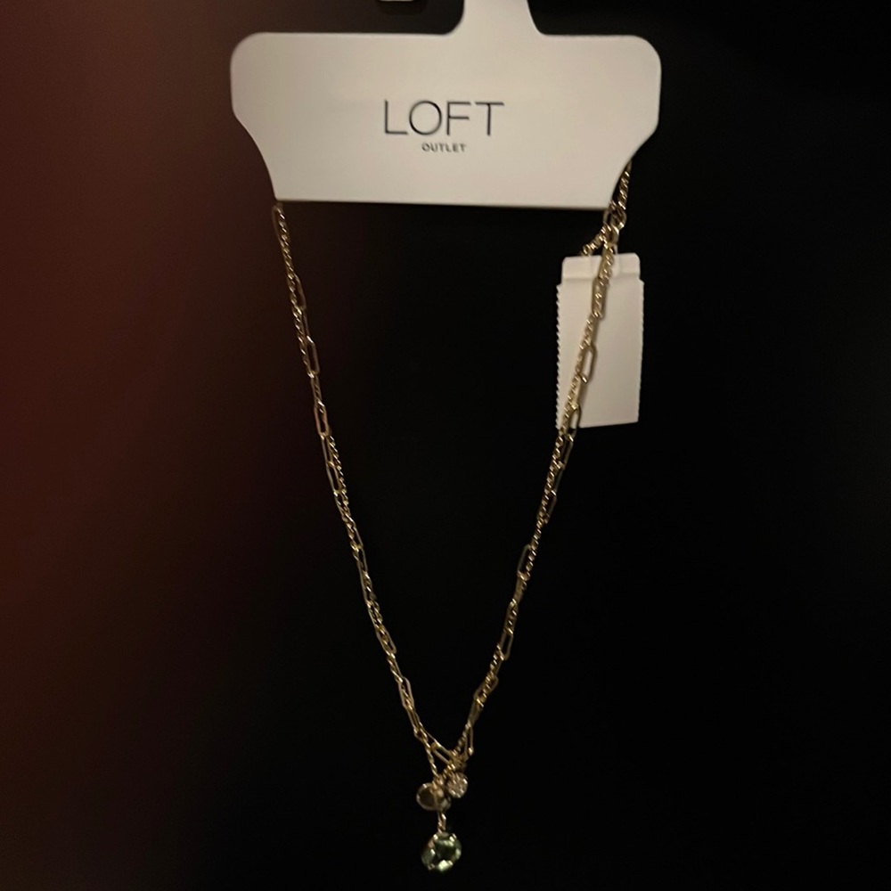Brand New Gold Necklace from Loft Outlet